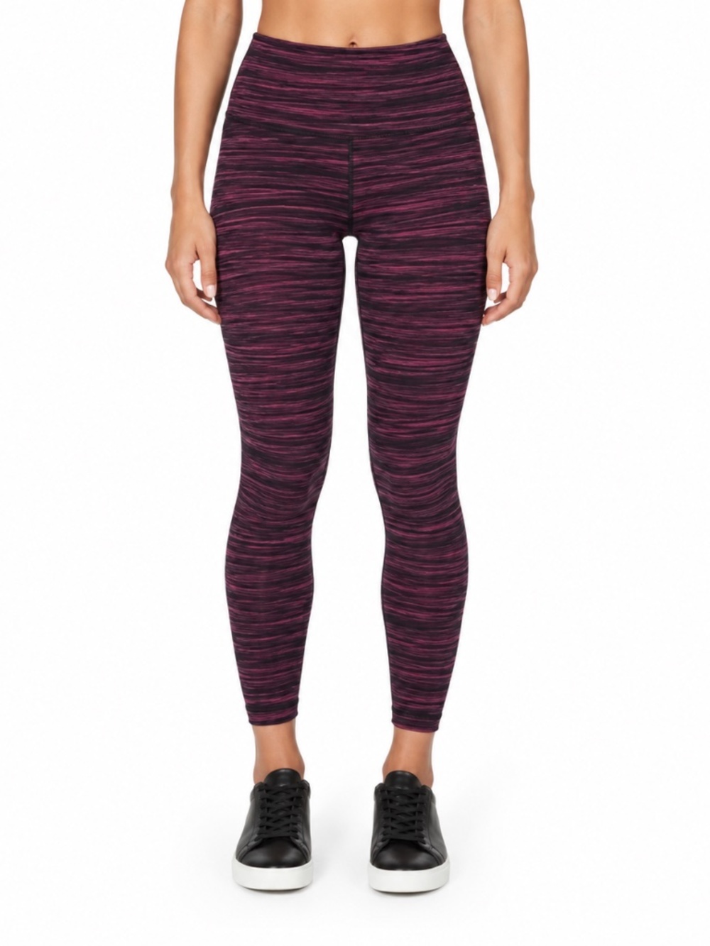 Lululemon Wunder Under Hi-Rise 7/8 Tight (Full-On Luxtreme), Berry & Black